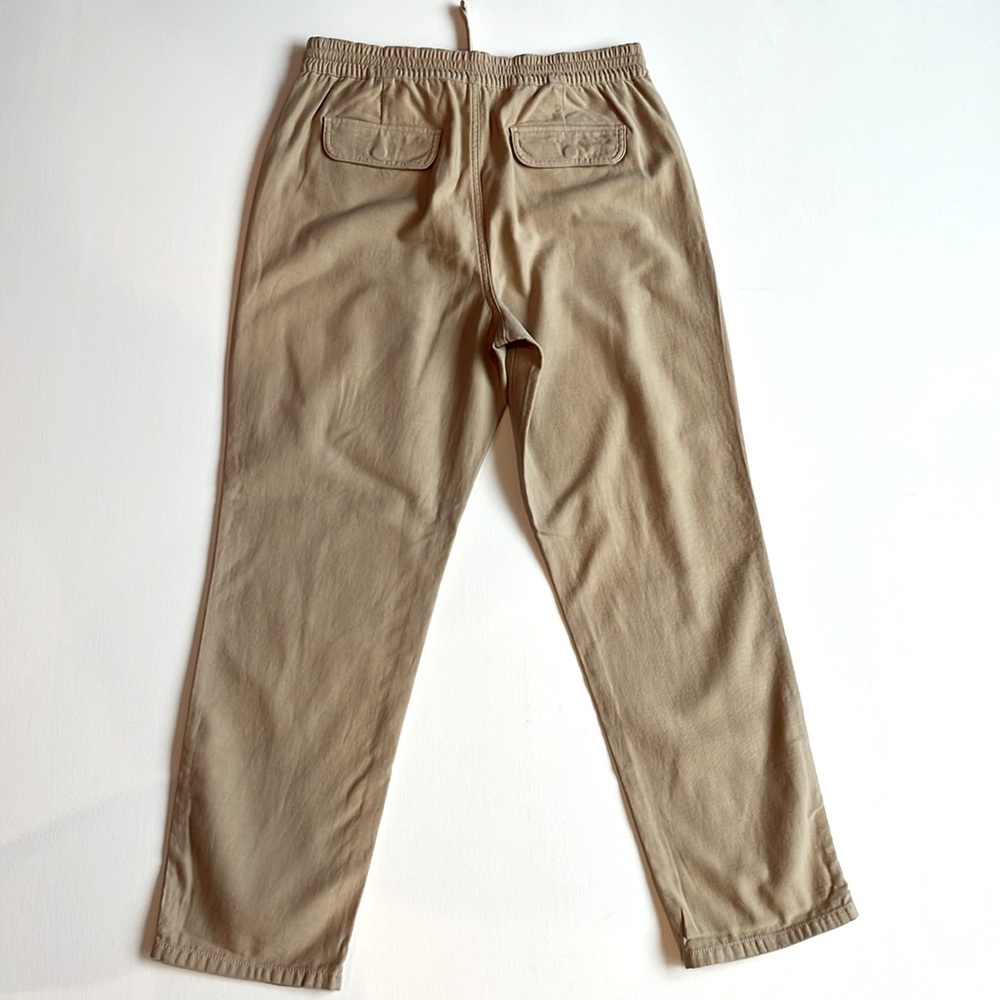 J.Crew Tie-Waist Camp Pant- NWT- Dark Beechwood- Size MEDIUM - Picture 7 of 9